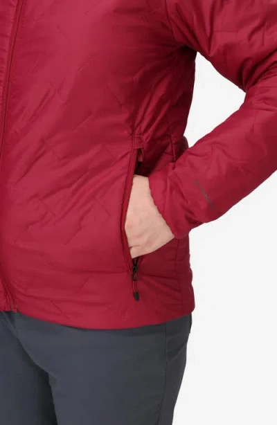 Marmot Women's Quilt Long Sleeve Fixed Hoodie In Brown