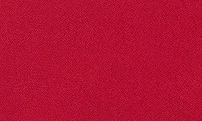 Cece Bow Placket Blouse In Red