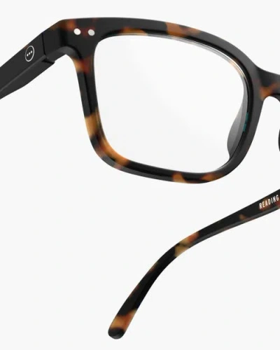 Izipizi #l 54mm Rectangular Reading Glasses In Brown
