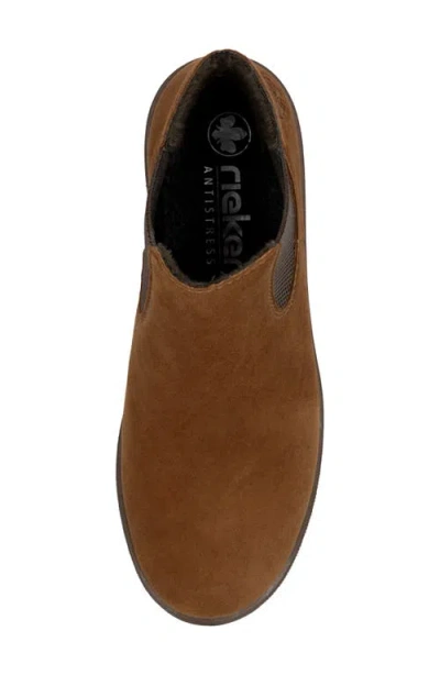 Rieker Amalia Ankle Chelsea Boot In Brown