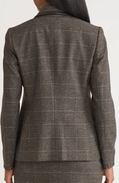 Kasper Windowpane Plaid Jacket In Multi
