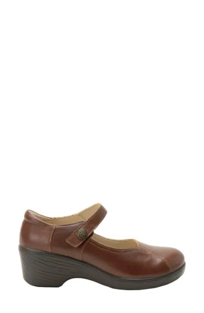 Alegria By Pg Lite Saylar Sunburst Mary Jane Clog In Brown