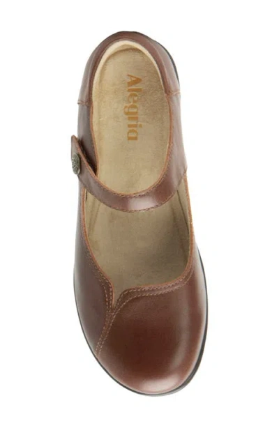 Alegria By Pg Lite Saylar Sunburst Mary Jane Clog In Brown