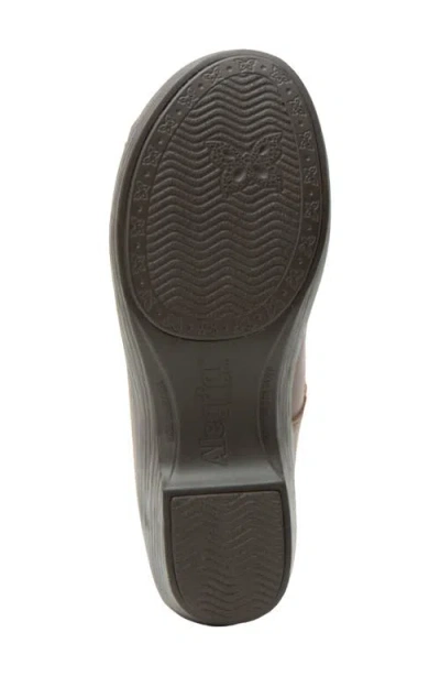 Alegria By Pg Lite Saylar Sunburst Mary Jane Clog In Brown