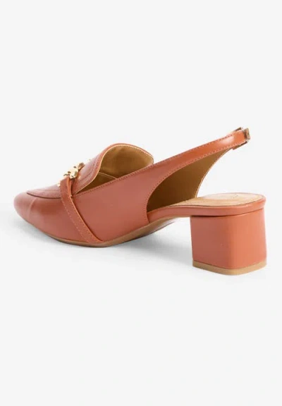 Comfortview The Oaklyn Sling Back In Brown