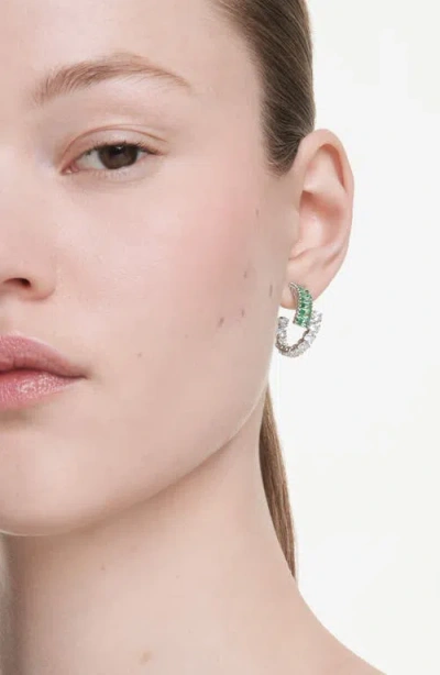 Swarovski Matrix Kreolen In Multi