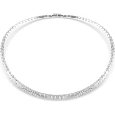 Swarovski Matrix Halskette In Metallic