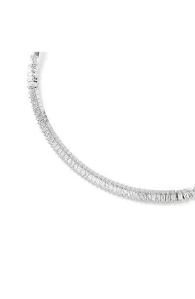 Swarovski Matrix Halskette In Metallic