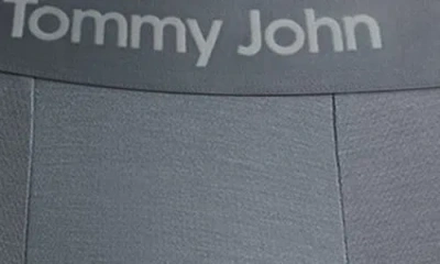 Tommy John 3-pack Second Skin 6-inch Stretch Modal Boxer Briefs In Gray