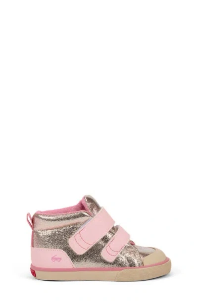 See Kai Run Dean Adapt Ii Adaptive High Top Sneaker In Gold