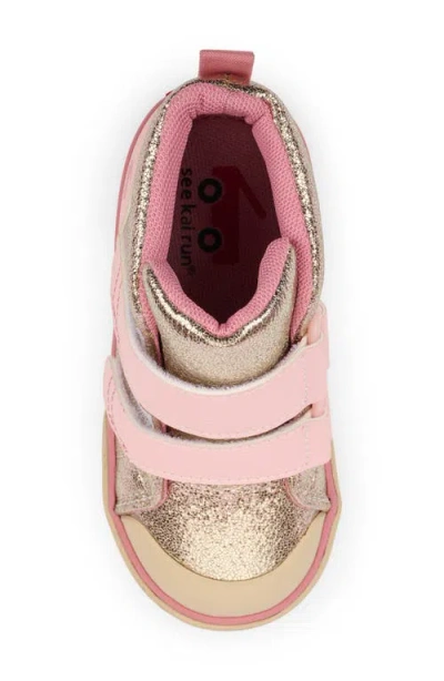 See Kai Run Dean Adapt Ii Adaptive High Top Sneaker In Gold