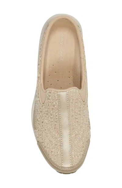 Easy Spirit Women's Traveltime Slip-on Mule Walking Sneakers In Gold