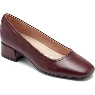 Easy Spirit Women's Jain Eflex Low Block Heel Pumps In Brown