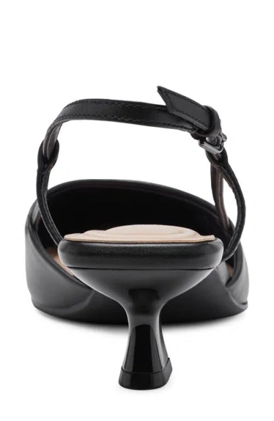 Easy Spirit Women's Havana Eflex Slingback Kitten Heel Pumps In Black