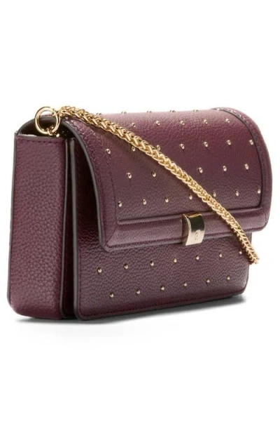 Cole Haan Daniella Leather Wallet On A Chain In Brown