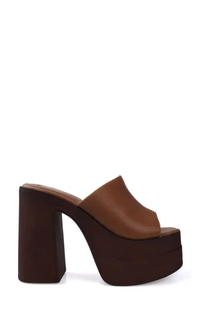 Candies Candie's Brizol Platform Sandal In Brown