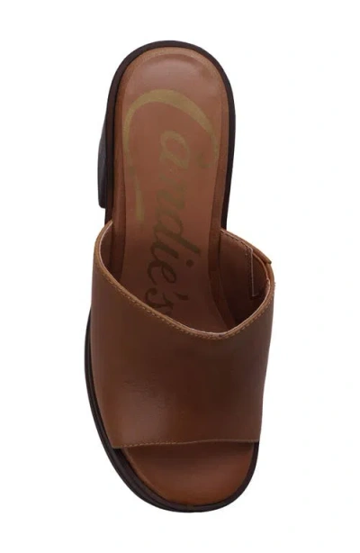 Candies Candie's Brizol Platform Sandal In Brown