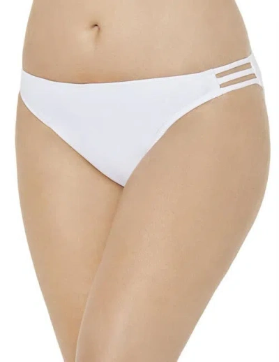 Swimsuits For All Triple String Swim Brief In White