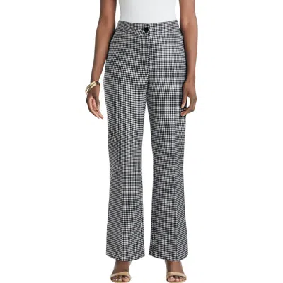 Jessica London Tummy Control Bi-stretch Bootcut Pant In Pattern