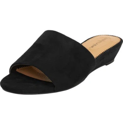Comfortview The Capri Slip On Mule In Black