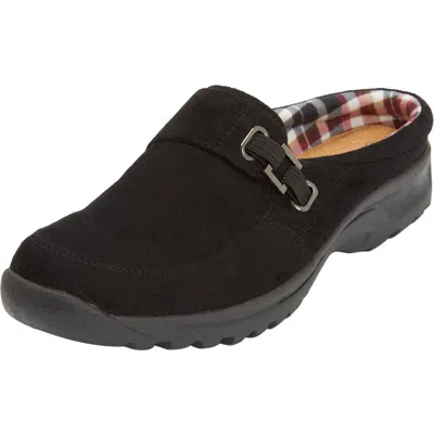 Comfortview The Joy Slip On Mule In Black