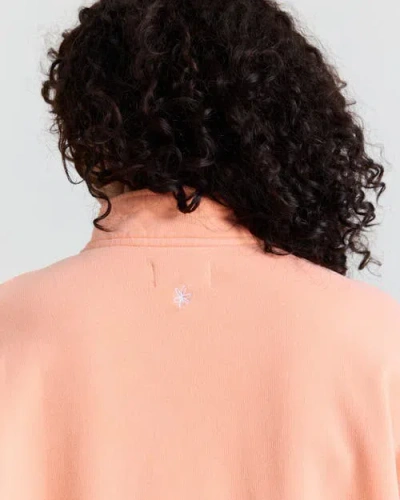 Samii Ryan Optimism 3/4 Zip Up In Pink