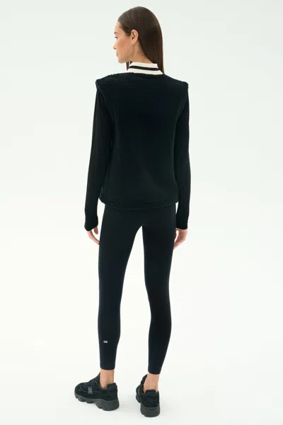 Splits59 Aster Sherpa Vest In Black