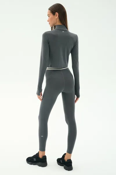 Splits59 Bailey Active Rib High Waist 7/8 In Black