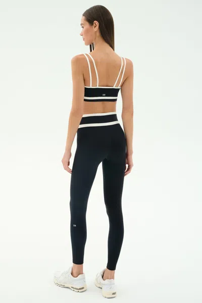 Splits59 Eva Rigor Double Strap Sports Bra In Black