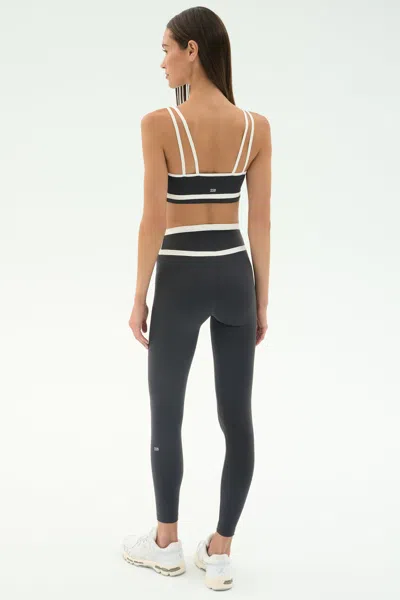Splits59 Eva Rigor Double Strap Sports Bra In Black