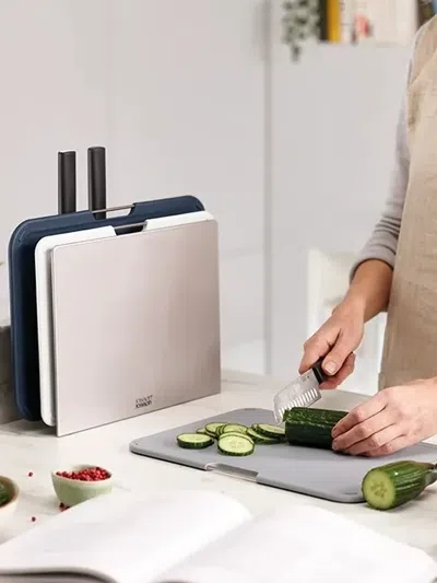 Joseph Joseph Nest Boards Plus 6-piece Knife And Chopping Board Set In Multi