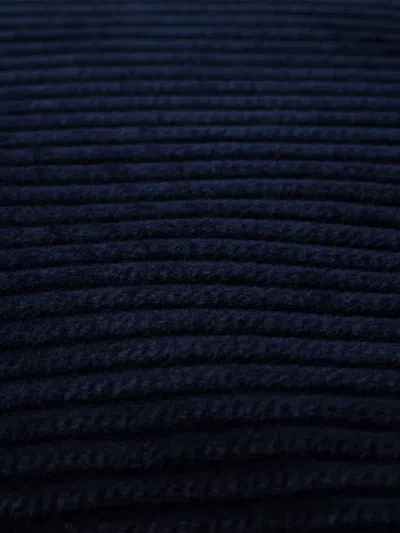 Prada Corduroy Bucket Hat In Blue