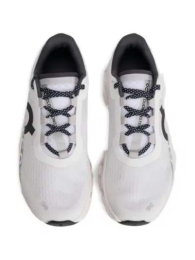 On Cloudmster Mesh Low-top Sneakers In White