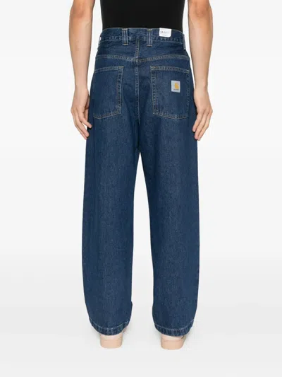 Carhartt Pants "brandon" In Blue