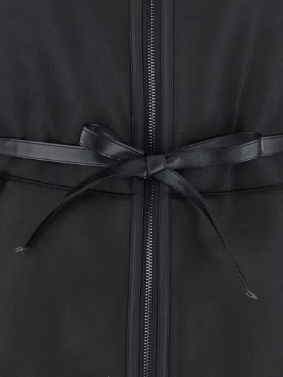 Urbancode Belted Gilet In Black