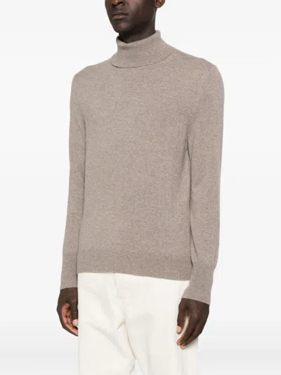 Eric Bompard Turtleneck Sweater In Neutral