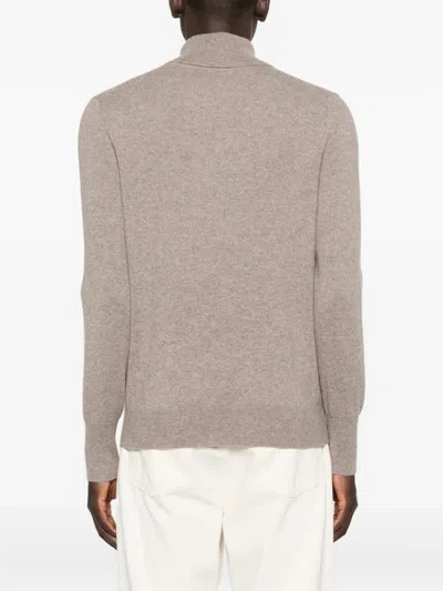 Eric Bompard Turtleneck Sweater In Neutral