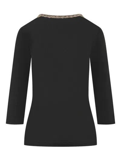 Fabiana Filippi T-shirt In Black