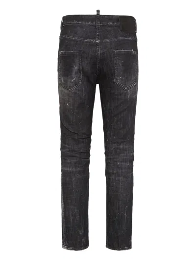 Dsquared2 Nirvana Jeans In Black