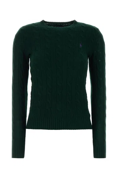Polo Ralph Lauren Women's Sweaters Ralph Lauren - Julianna-long Sleeve-pullover - Green In Green