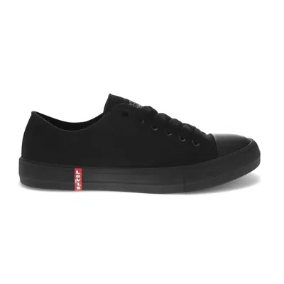 Levi's Men's Cain Sneaker In Black Monochrome In Black