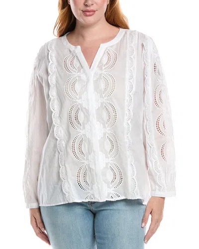Johnny Was Makaylin Blouse In White