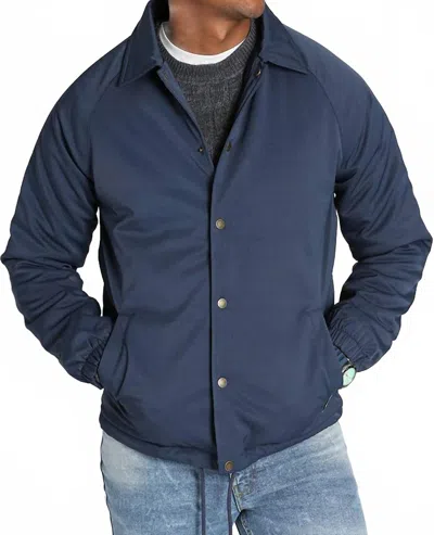 Jachs New York Flushing Performance Coach Jacket In Navy In Blue