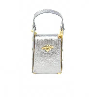 German Fuentes Meaux Bag In Silver In Silver