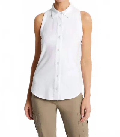 Anatomie Elise Top In White In White