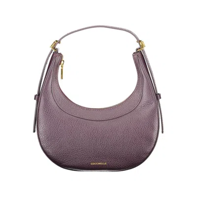 Coccinelle Leather Women Women's Handbag In Purple