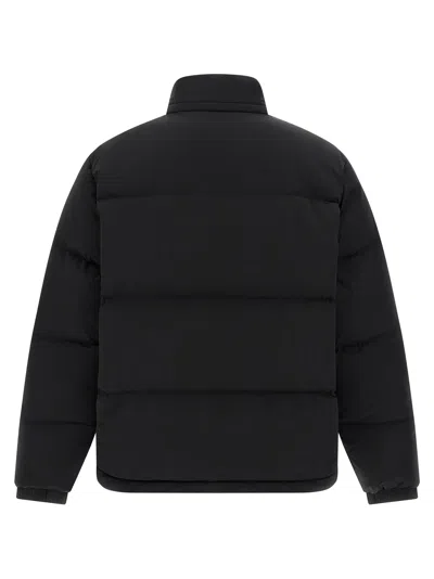 Lacoste Water-repellent Down Jacket With Packable Hood Clothing In Black