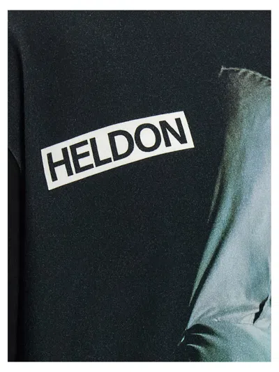 Undercover Graphic Print Crew Neck Short Sleeve T-shirt In Black