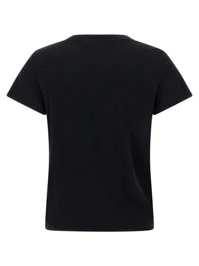 Mother The Lil Goodie Goodie Tee Shirt In Black