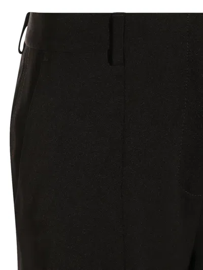 Jean Paul Gaultier Everyday Trousers With Belt Loops And Pockets In Black